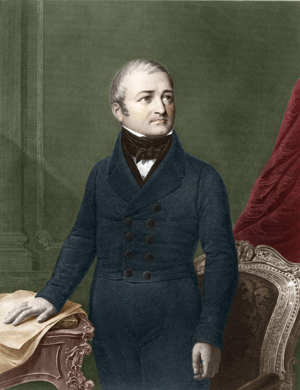 Portret van Louis Adolphe Thiers (1797 - 1877) jong door Unknown artist