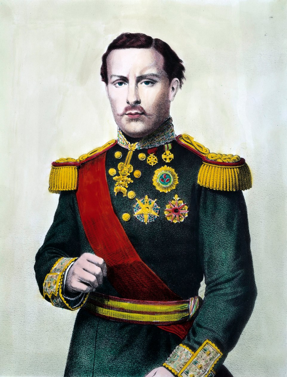 Portret van Louis I van Portugal (1838-1889) Koning van Portugal door Unknown artist