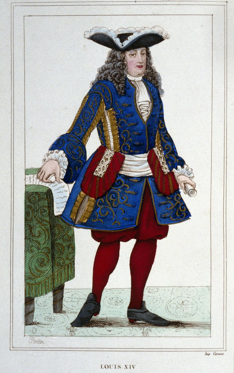Portret van Lodewijk XIV (1638 - 1715), Koning van Frankrijk. door Unknown artist