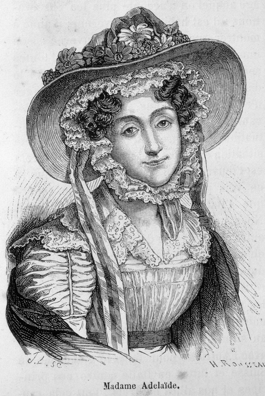 Portret van Madame Adélaïde door Unknown artist
