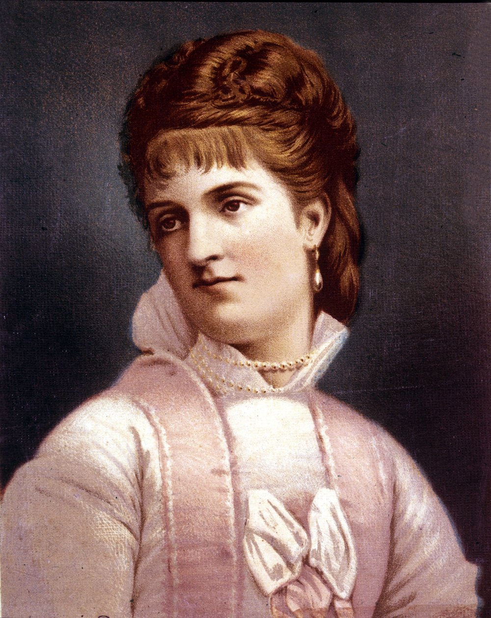 Portret van Margarita van Savoye Genes (Margherita di Savoia) door Unknown artist