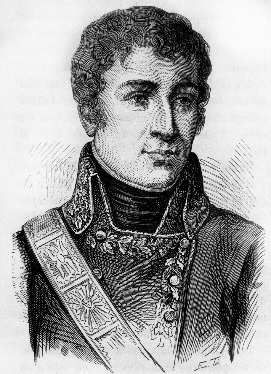 Portret van Marie-François Auguste Caffarelli van de Falga (1766-1849) door Unknown artist