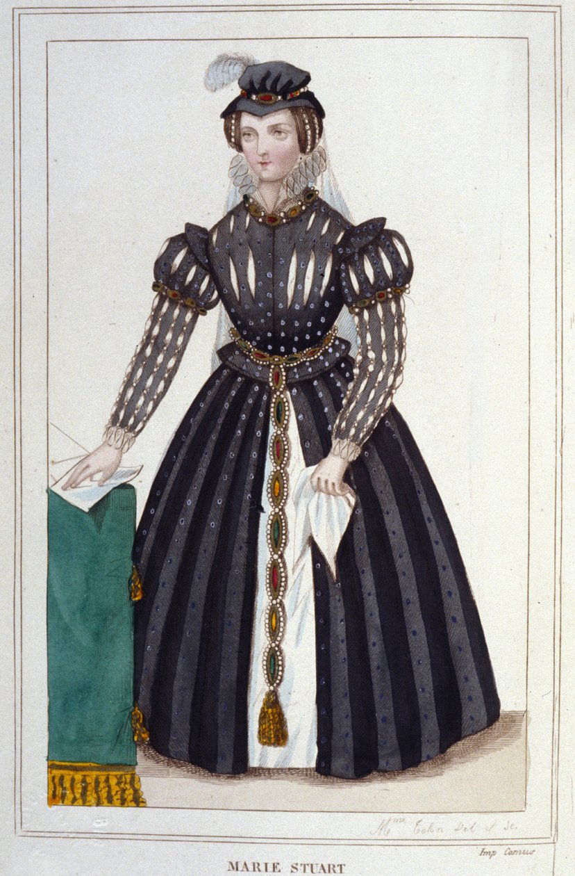 Portret van Maria Stuart (1542 - 1587) door Unknown artist