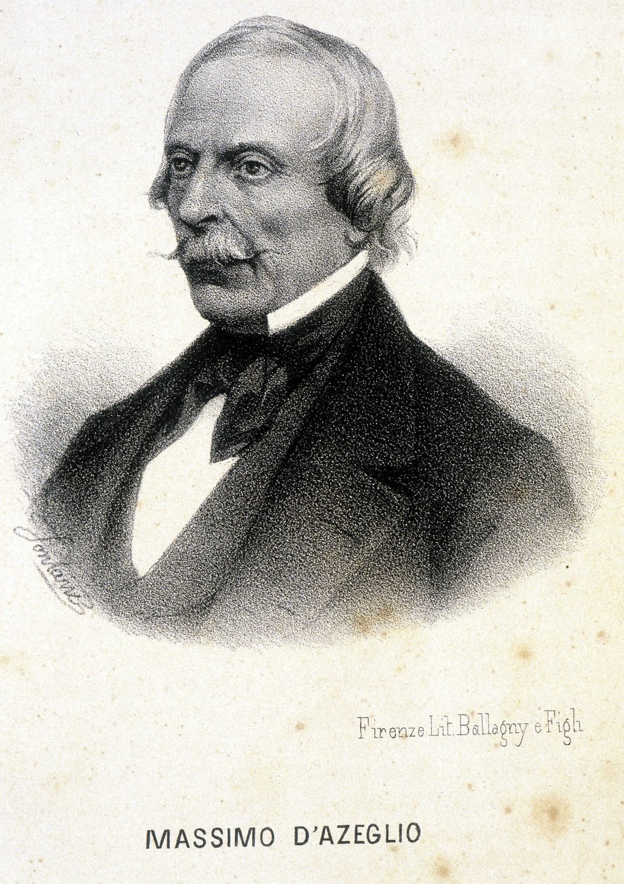 Portret van Massimo Taparelli, markies d