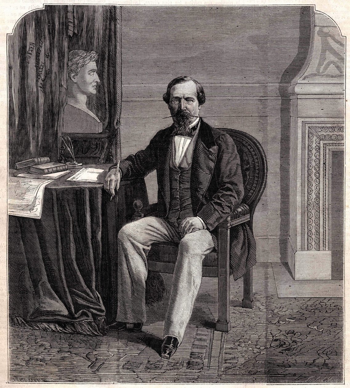 Portret van Napoleon III (1808 - 1873) door Unknown artist