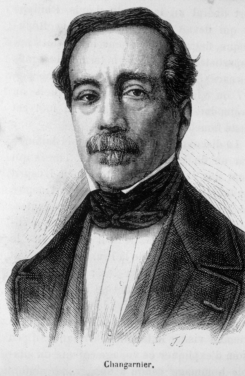 Portret van Nicolas Changarnier, Franse generaal (1793 - 1877) door Unknown artist