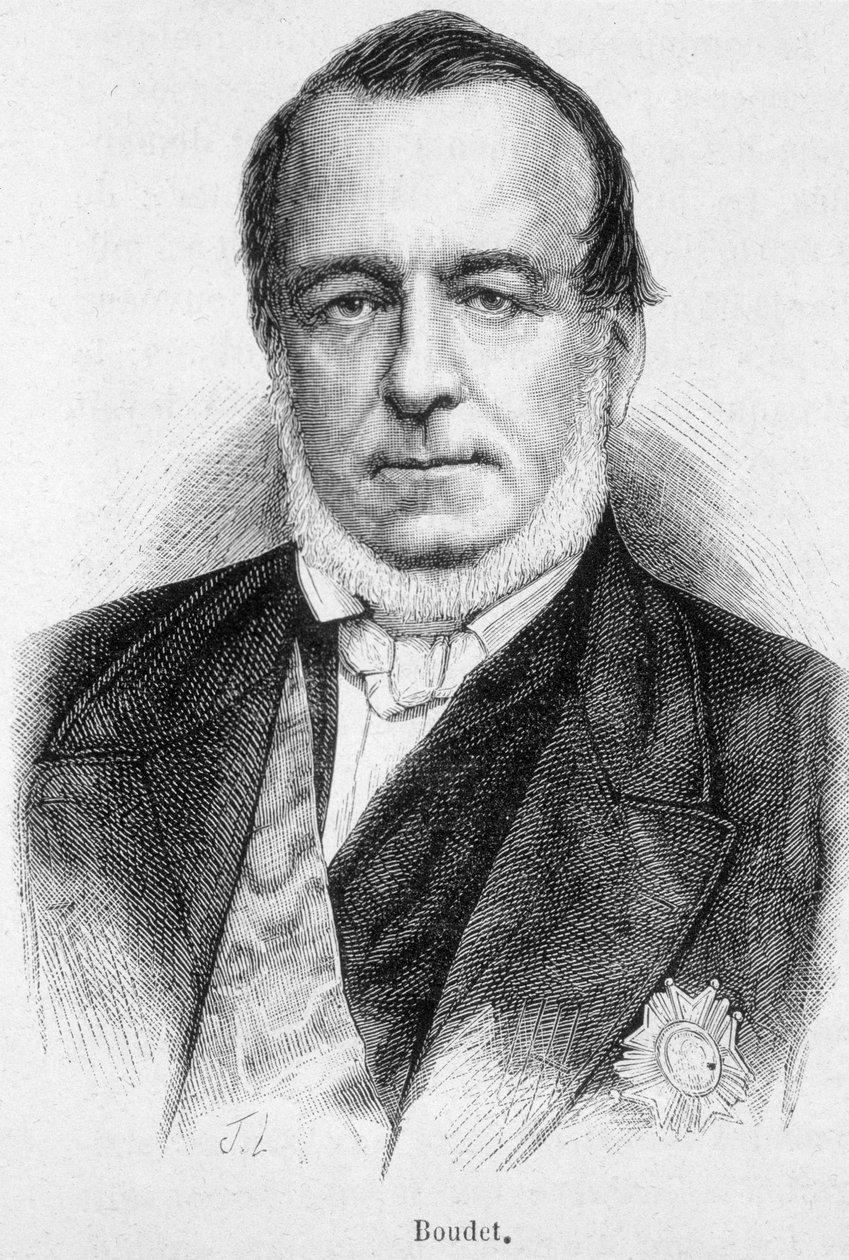 Portret van Paul Boudet (1800-1877), Franse politicus door Unknown artist