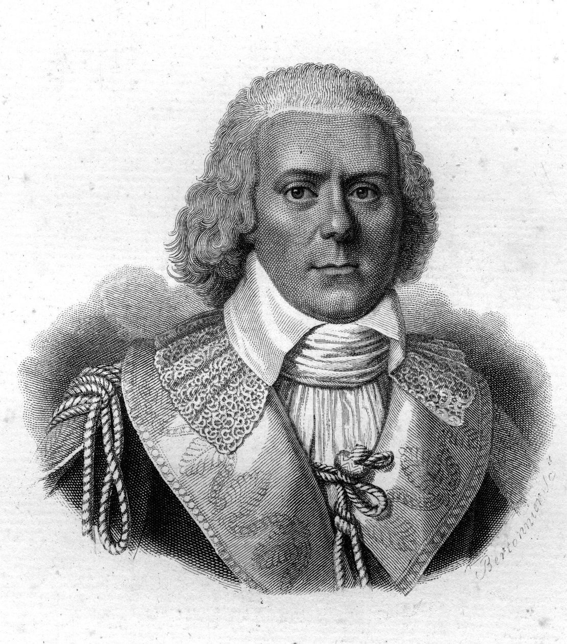 Portret van Paul de Barras (1755-1829), Franse politicus, gravure uit de 19e eeuw door Unknown artist