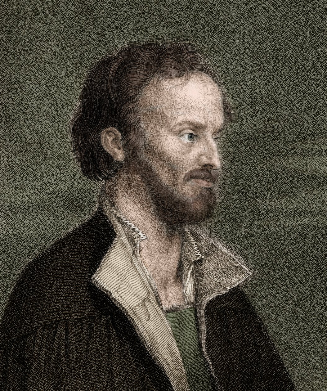 Portret van Philipp Melanchthon (Philipp Melantone of Melanchthon of Schwartzerd) door Unknown artist