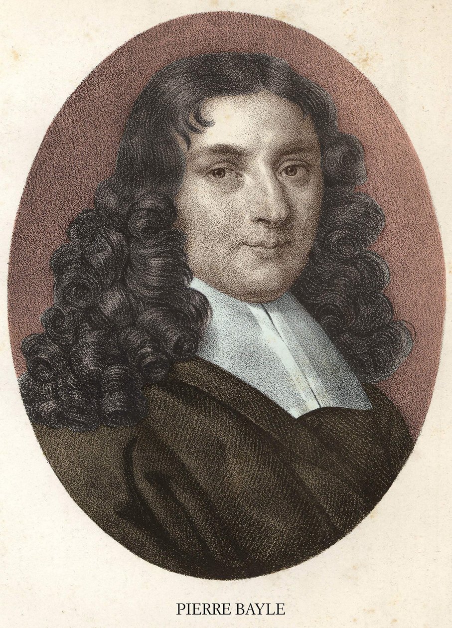Portret van Pierre Bayle Franse filosoof en schrijver (1647-1706) door Unknown artist