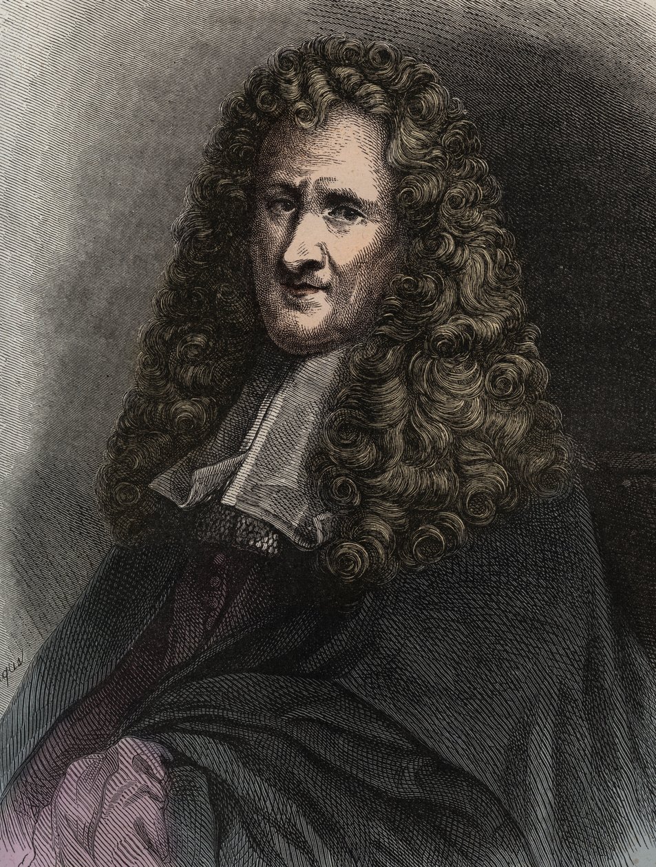 Portret van Pierre Corneille (1606-1684), Engelse toneelschrijver door Unknown artist