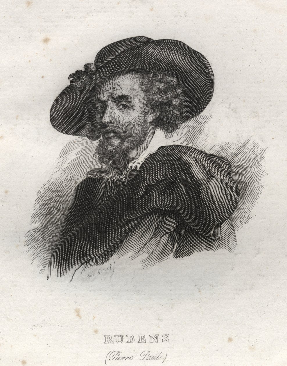 Portret van Pierre Paul Rubens (1577-1640) door Unknown artist