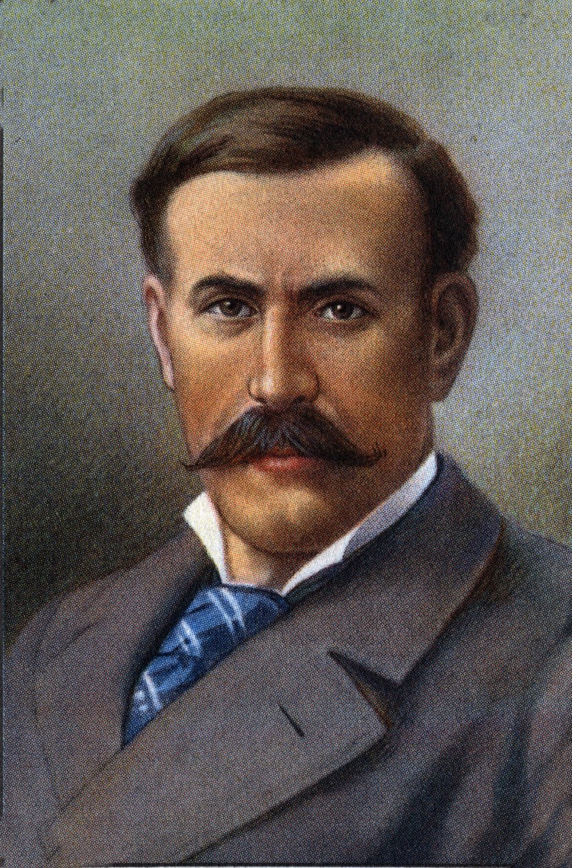 Portret van Pierre Savorgnan of Brazza, Frans ontdekkingsreiziger. door Unknown Artist