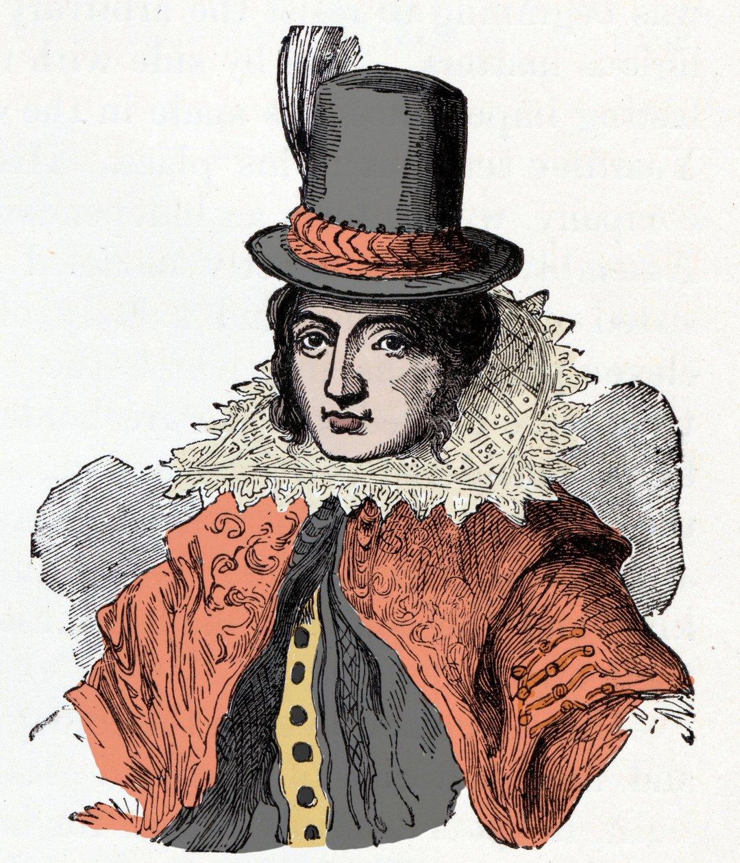 Portret van Pocahontas, later Rebecca Rolfe door Unknown artist