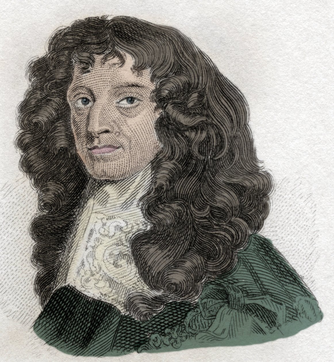 Portret van Prins Rupert van de Rijn, soldaat en uitvinder. door Unknown artist