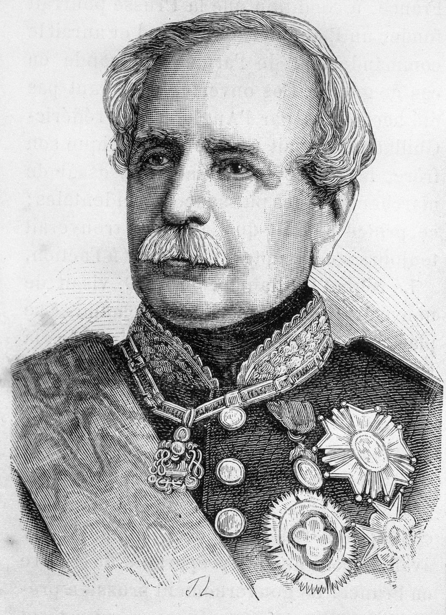 Portret van Randon (1795 - 1871), Maarschalk van Frankrijk door Unknown artist