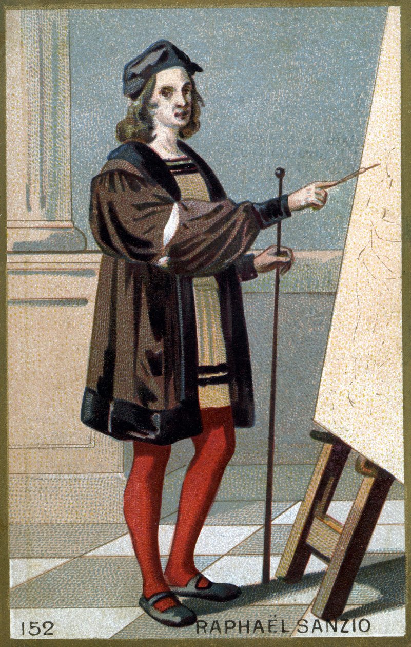 Portret van Raphael (Raffaello Sanzio 1483 - 1520) door Unknown artist