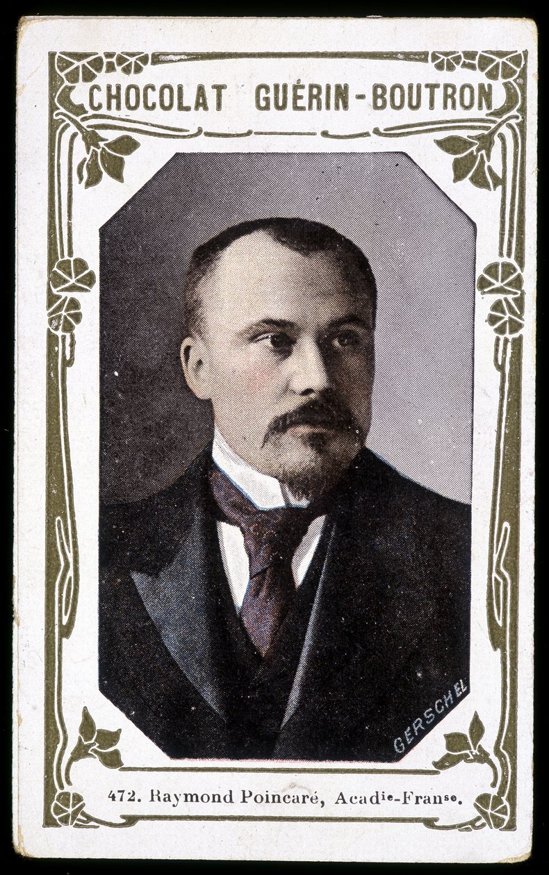 Portret van Raymond Poincaré jong door Unknown artist
