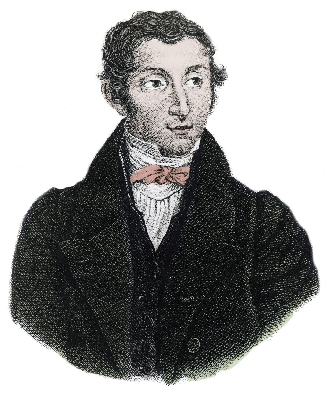 Portret van René Caillié (1799-1838), Engelse ontdekkingsreiziger door Unknown artist