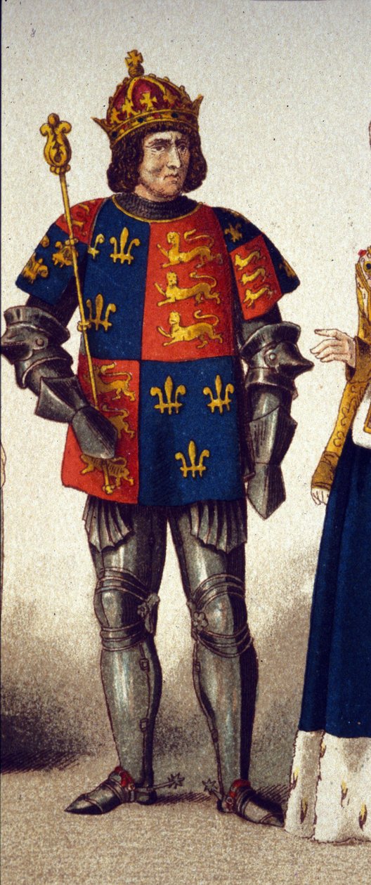 Portret van Richard III (1452 - 1485), Koning van Engeland. door Unknown artist
