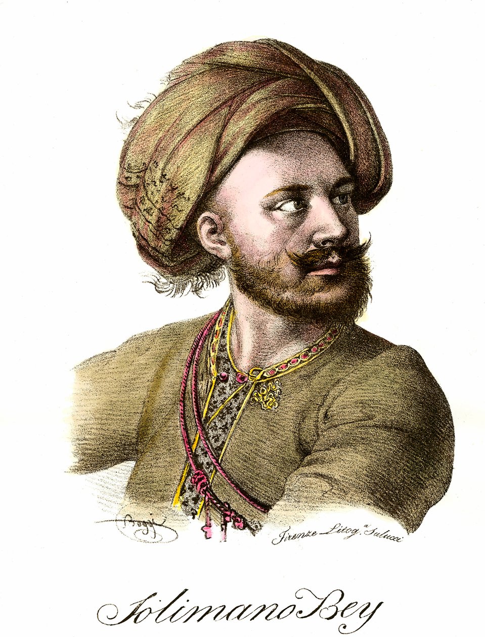 Portret van Soliman (Suleyman) I de Prachtige (1494-1566), Ottomaanse Sultan door Unknown artist