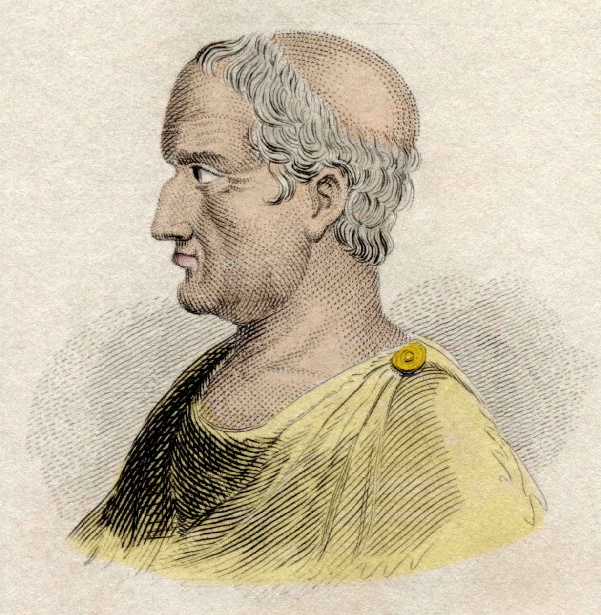 Portret van Solon, wetgever en dichter van Athene door Unknown artist