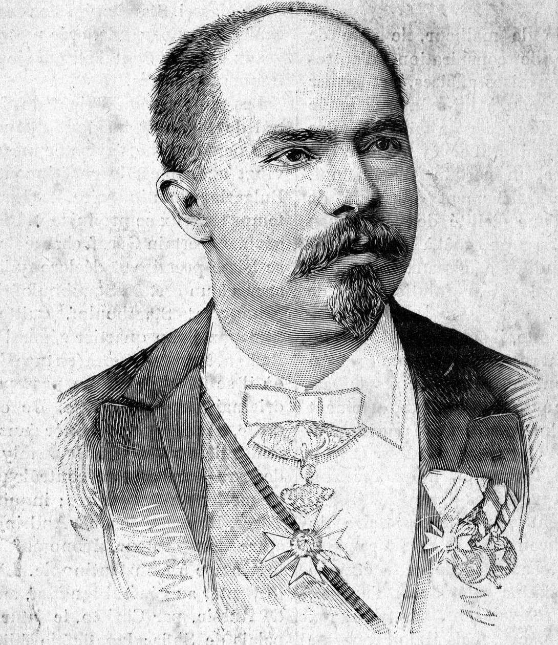 Portret van Stamboulof door Unknown artist