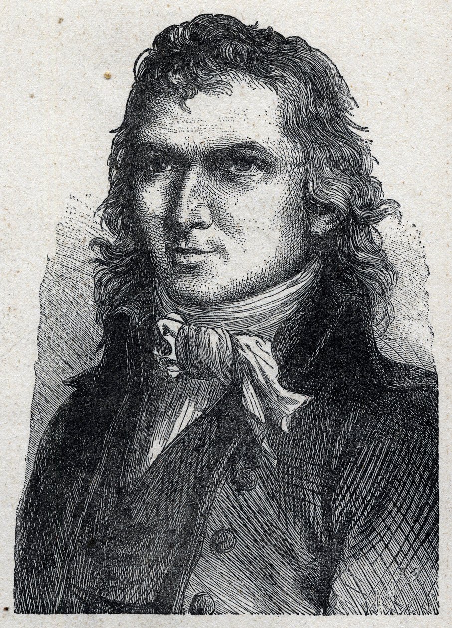 Portret van Stanislas Joseph François Xavier Rovere (1748-1798), Franse soldaat en royalistische afgevaardigde door Unknown artist