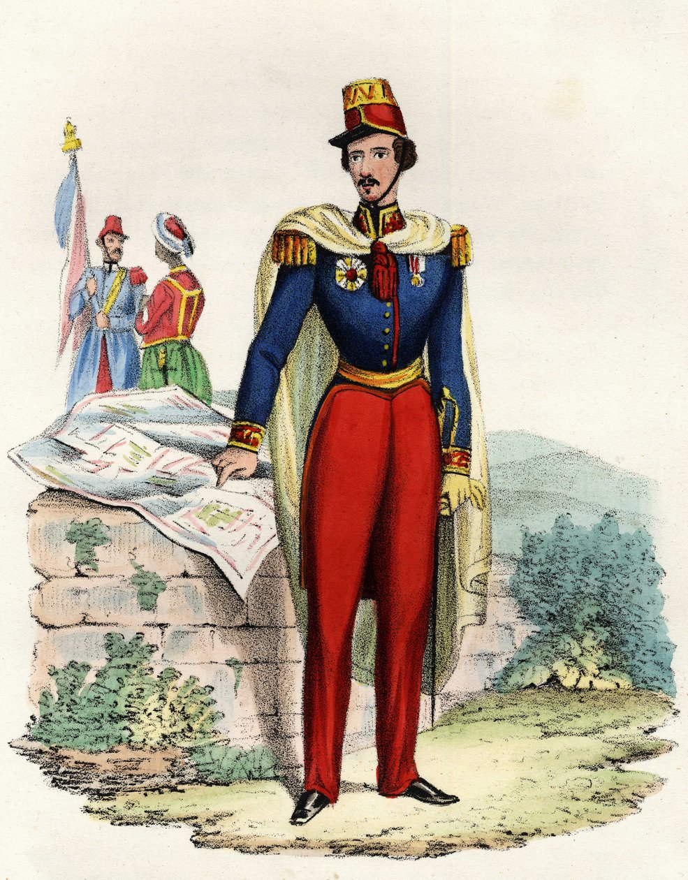 Portret van Thomas Robert Bugeaud (1784-1849), Hertog van Isly, Maarschalk van Frankrijk. In 