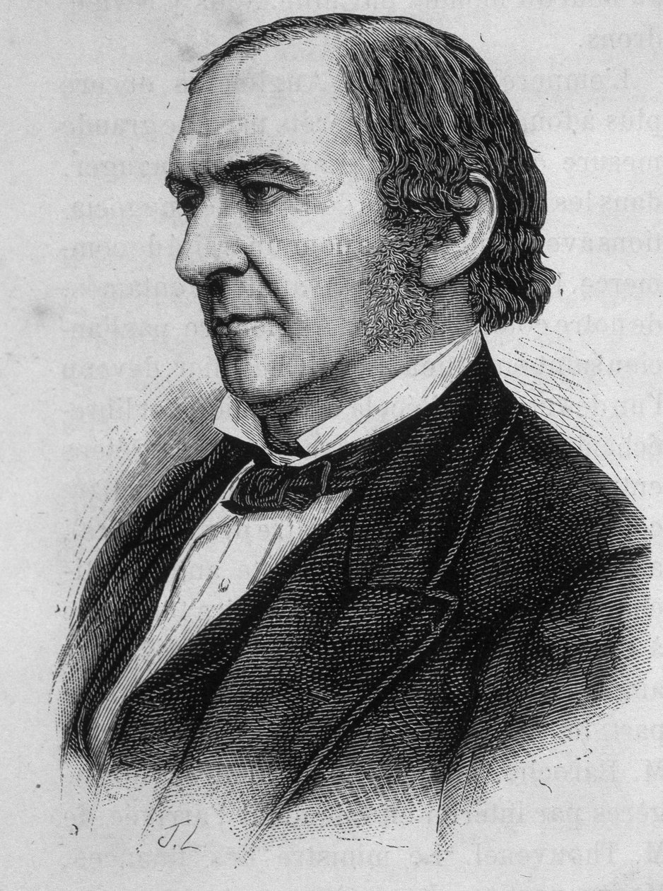 Portret van William Ewart Gladstone, Britse politicus (1809-1898) door Unknown artist