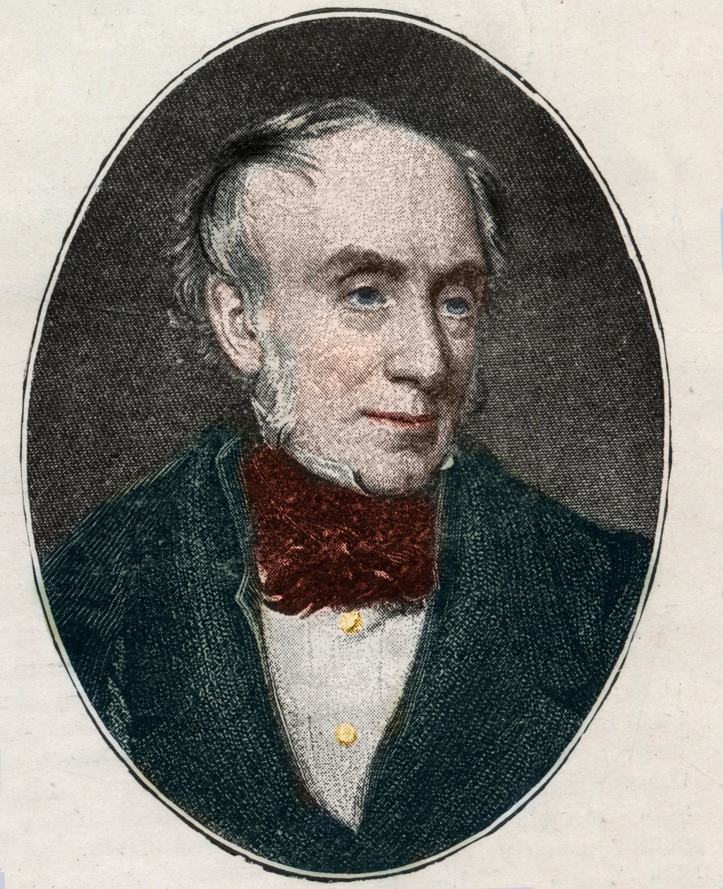 Portret van William Wordsworth (1770-1850), Engelse dichter door Unknown artist