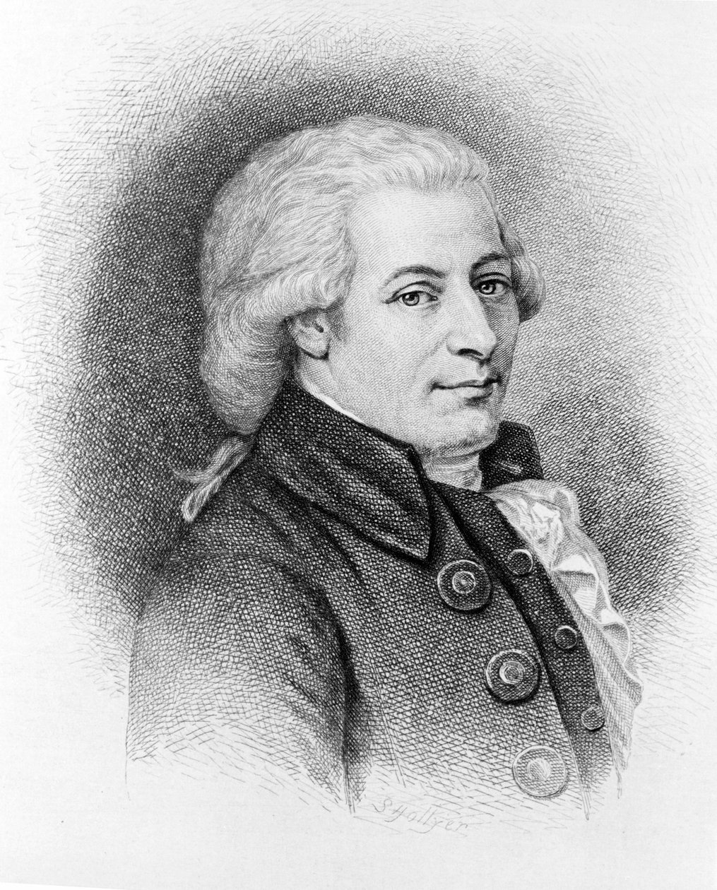 Portret van Wolfgang Amadeus Mozart (1756 - 1791). door Unknown artist
