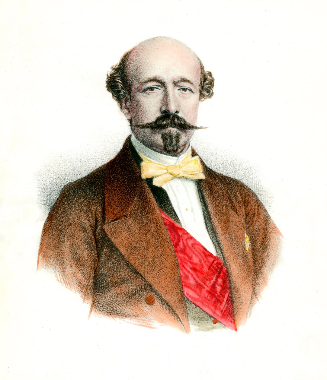 Portret van de Hertog van Morny (1811-1865) Franse politicus. door Unknown artist