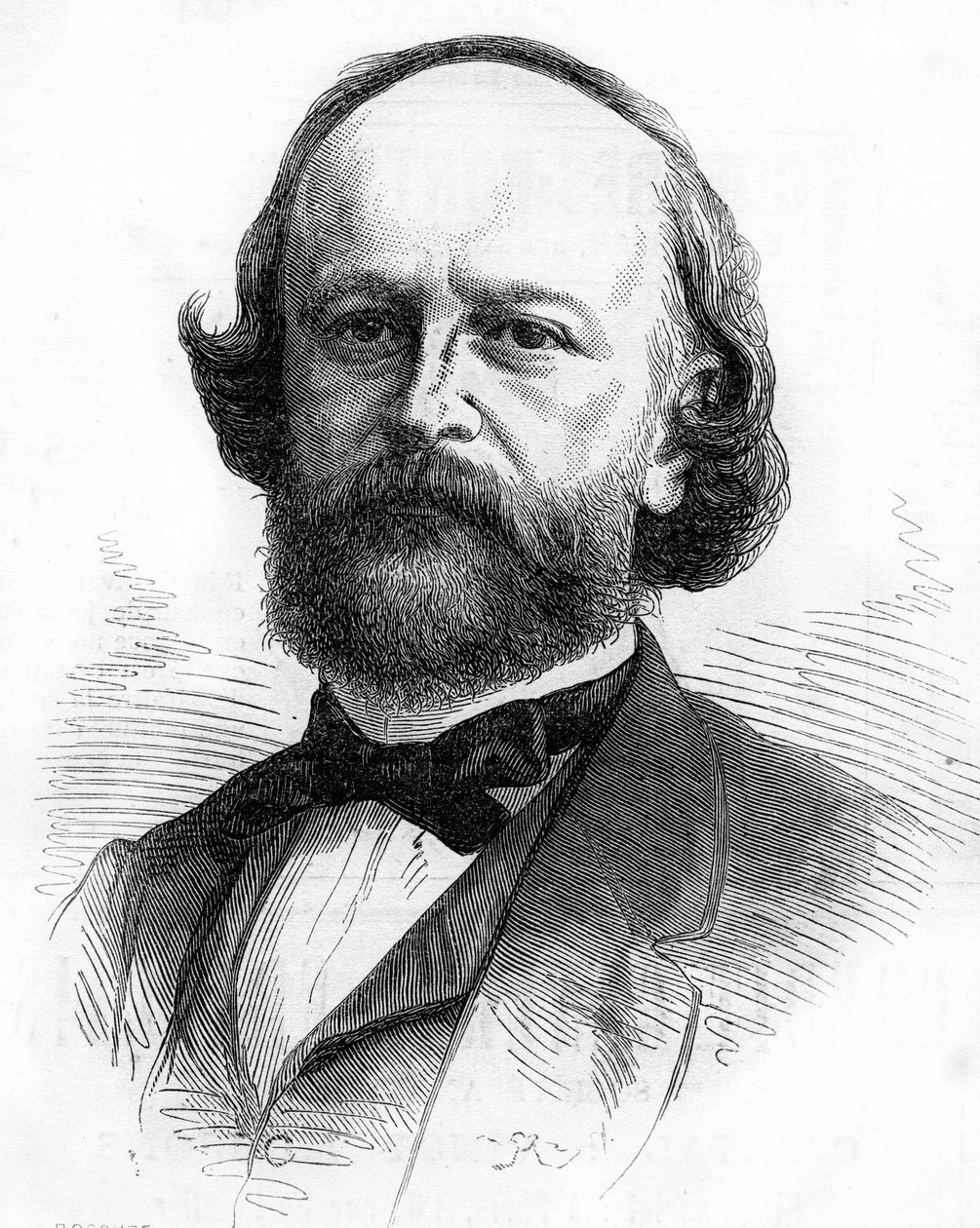 Portret van de Franse schrijver en letterkundige Edouard Fournier (1819-1880) door Unknown artist