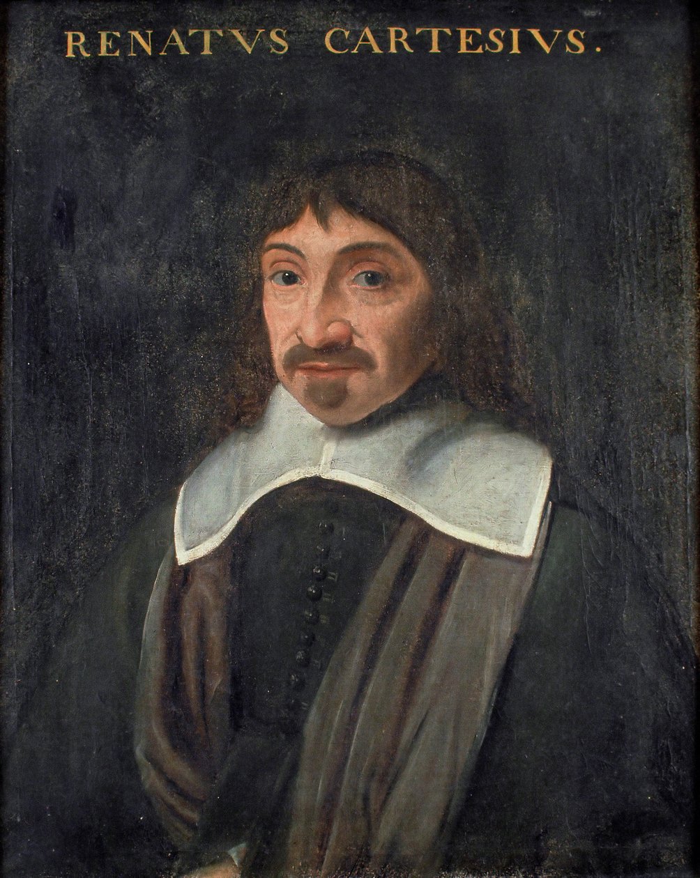 Portret van de filosoof René Descartes door Unknown artist