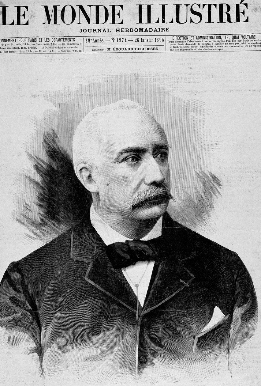 President van de Republiek Félix Faure (1841 - 1899). 