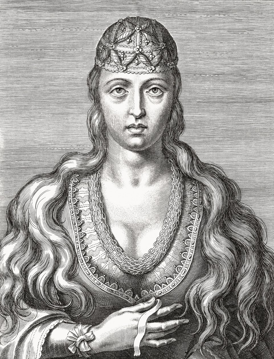 Prinses Johanna van Portugal. Joana. Portret. door Unknown artist
