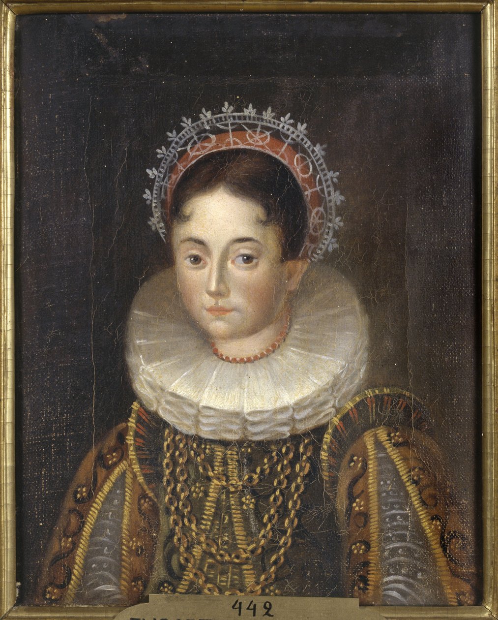 Portret van Prinses Elizabeth van Zweden (1549-1597), Hertogin van Mecklenburg door Unknown artist