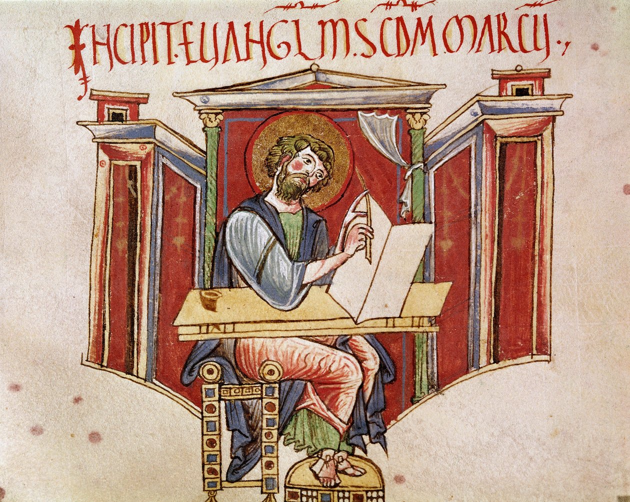 Voorstelling van de evangelist Sint-Marcus door Unknown artist