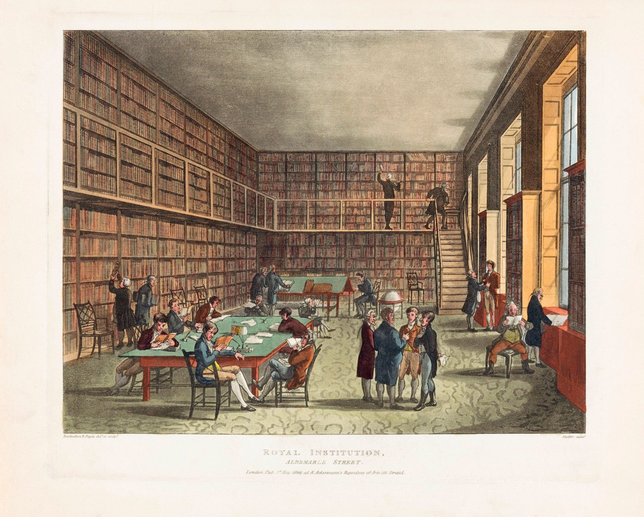 Koninklijke Instituut Bibliotheek door Unknown artist