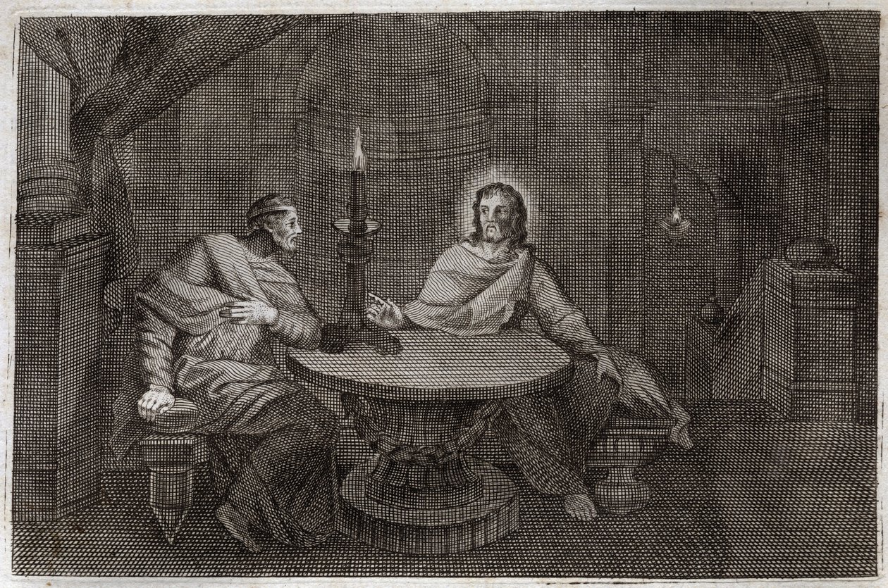 Royaumont Bijbel, Nieuwe Testament: Nicodemus komt 