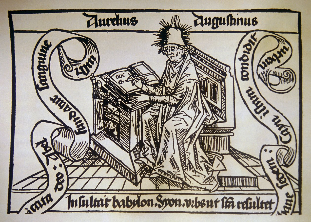 Sint Augustinus, uit 