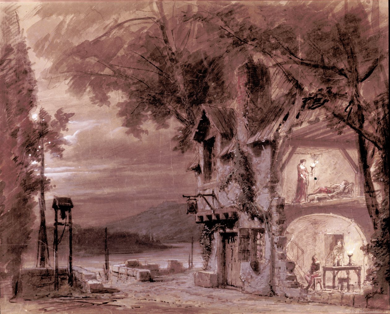 Scenografie van Philippe Chaperon voor de opera 