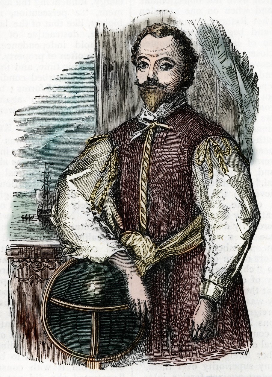 Sir Francis Drake door Unknown artist