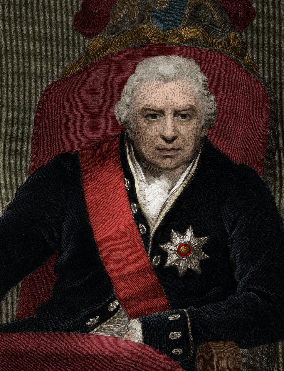 Sir Joseph Banks (1743-1820) - gravure - 19e eeuw door Unknown artist