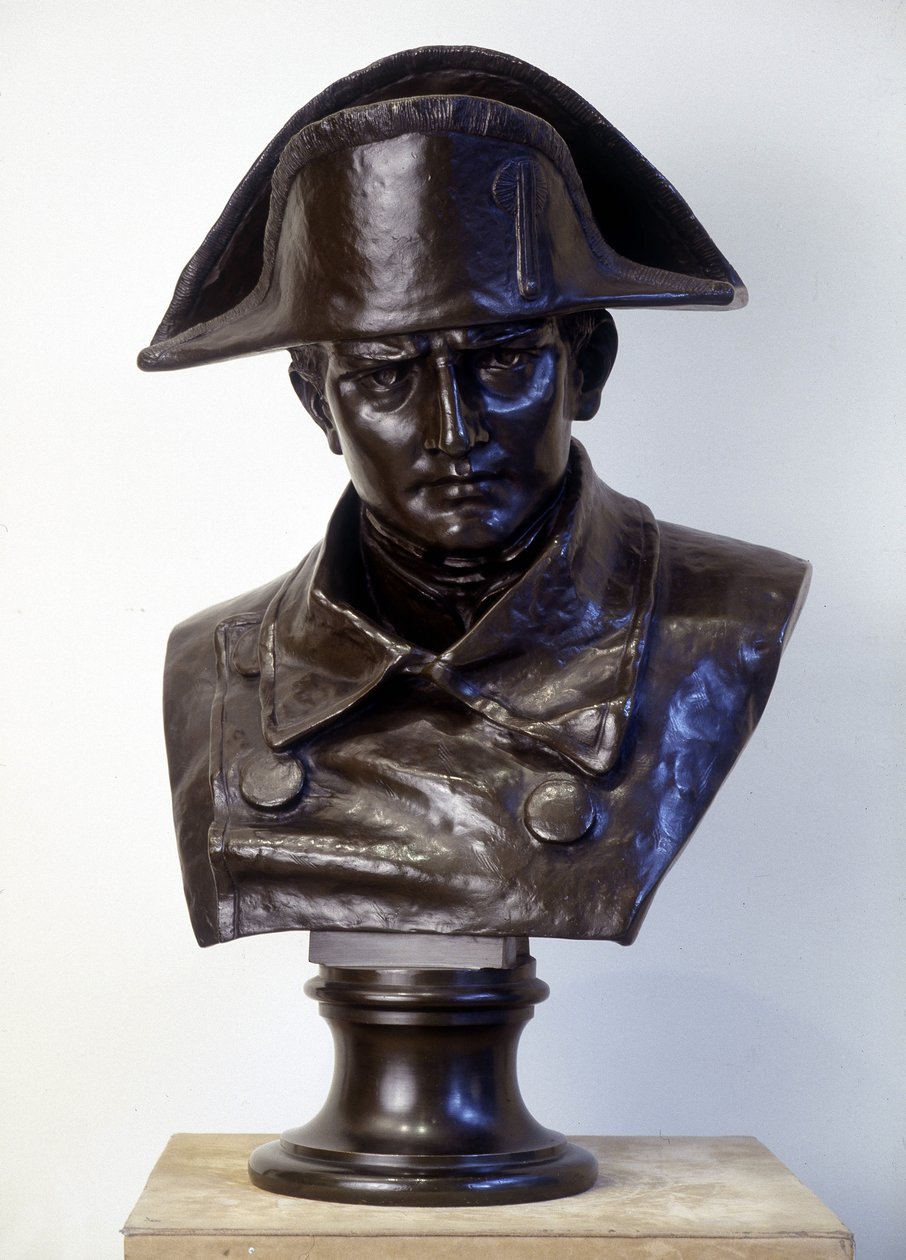 Standbeeld van Napoleon I in brons, 19e eeuw door Unknown artist