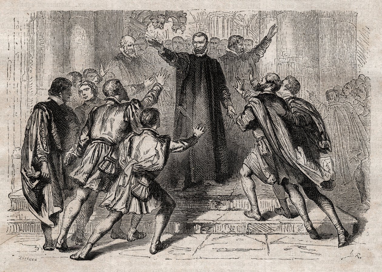 De wederdoper herkende Jan van Leiden door Unknown