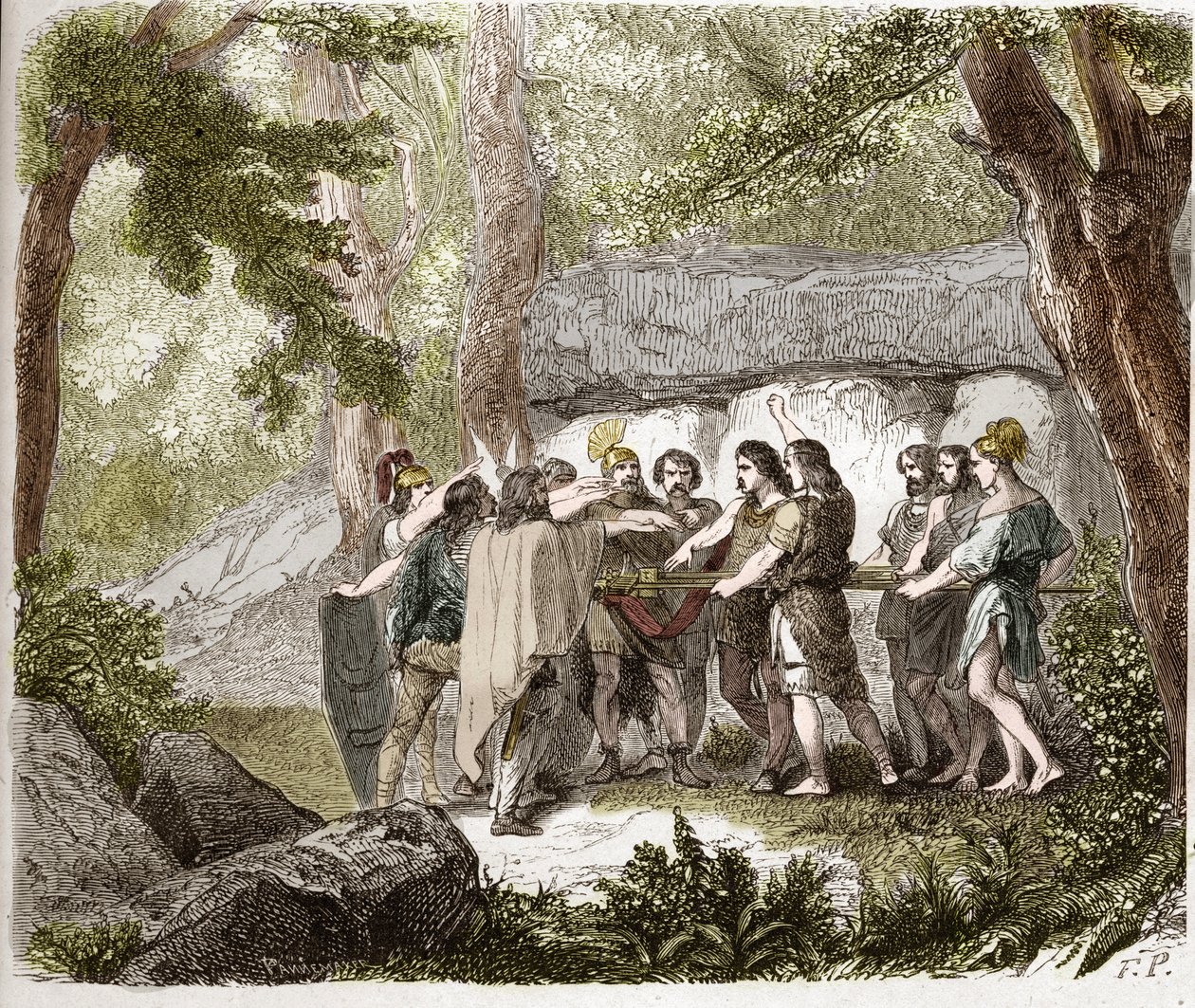 De Galliër en de Galliërs: Eed van de Galliërs. door Unknown artist