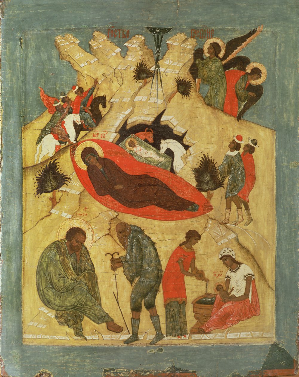 De Geboorte van Christus door Unknown Artist