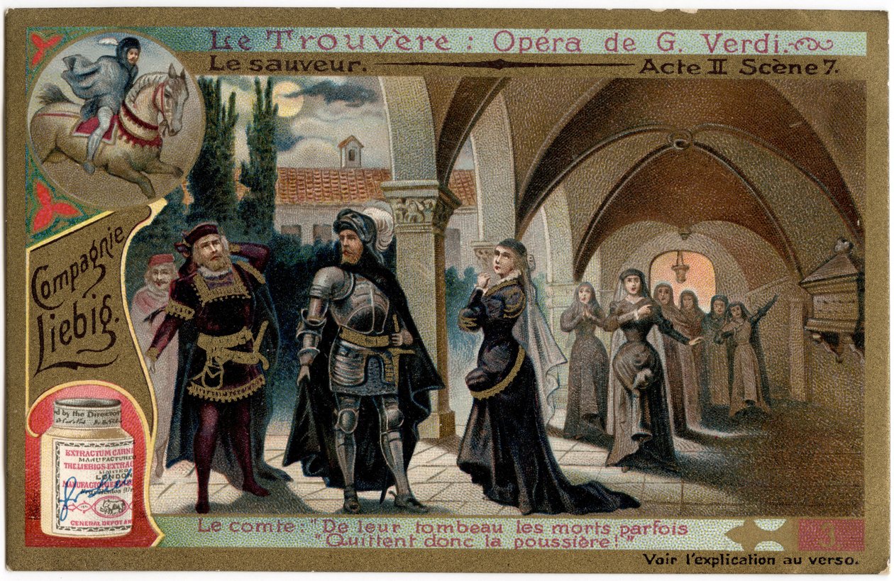 De redding Act II scène 7. Illustratie voor de opera 